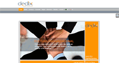 Desktop Screenshot of dedix.com.br