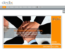 Tablet Screenshot of dedix.com.br